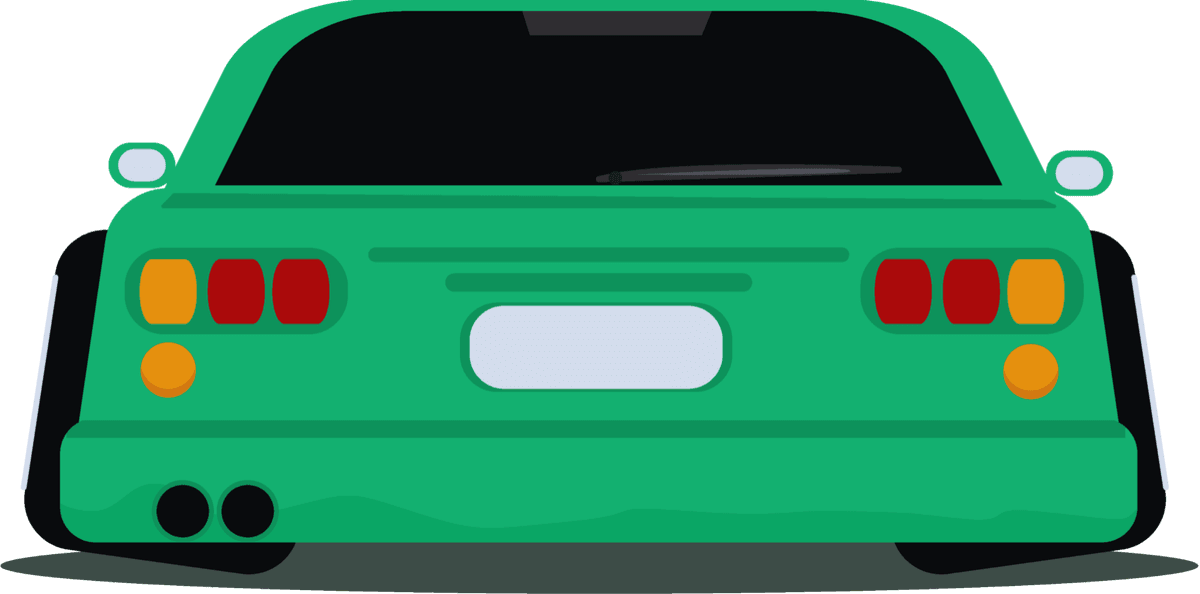 green-car-illustration